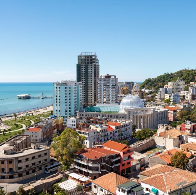 Top,View,Of,The,City,Durres,,Albania Top,View,Of,The,City,Durres,,Albania